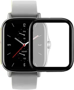 محافظ صفحه نمایش(گلس) دور مشکی ساعت هوشمند Amazfit GTS - فروشگاه فراسیستم
