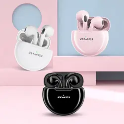 هدست بلوتوث آوی مدل Awei T-17 Earbuds - فروشگاه فراسیستم