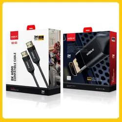 کابل HDMI هیسکا مدل HISKA HD-03 سه متری - فروشگاه فراسیستم
