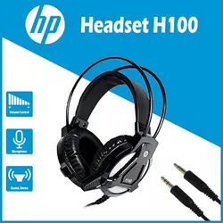 هدست گیمینگ با سیم اچ پی مدلGaming Headset HP H100 - فروشگاه فراسیستم