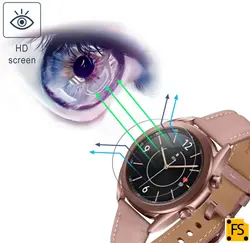 گلس محافظ شیشه ای ساعت هوشمند Samsung Galaxy Watch 3 41mm R850 - فروشگاه فراسیستم