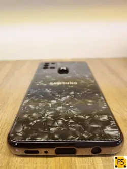 کاور مدل الماسی ICE پشت شیشه ای سامسونگ Galaxy A21s - فروشگاه فراسیستم