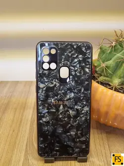 کاور مدل الماسی ICE پشت شیشه ای سامسونگ Galaxy A21s - فروشگاه فراسیستم