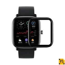 محافظ صفحه نمایش(گلس) نانو سرامیکی دور مشکی ساعت هوشمند  Amazfit GTS 2mini