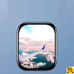 محافظ صفحه نمایش(گلس) نانو سرامیکی دور مشکی ساعت هوشمند  Amazfit GTS 2mini