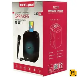 اسپیکر بلوتوثی رم و فلش خور TSCO TS 2311 همراه با میکروفون - فروشگاه فراسیستم