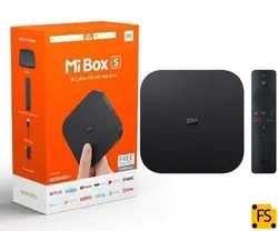 پخش کننده تلویزیون و اندروید باکس شیائومی مدل mi box s 4k ultra hd نسخه گلوبال