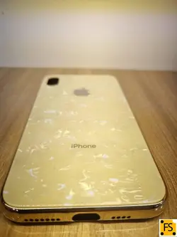 کاور مدل الماسی ICE پشت شیشه ای اپل iphone XS MAX - فروشگاه فراسیستم