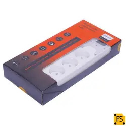 چهارخانه و محافظ برق فیلیپس مدل philips DVSP-4RTC20 - فروشگاه فراسیستم