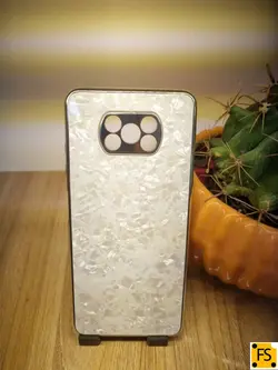 کاور مدل الماسی ICE پشت شیشه ای شیائومی Xiaomi Poco X3 NFC/X3 PRO - فروشگاه فراسیستم