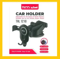 پایه نگهدارنده موبایل خودرو تسکو مدل TSCO THL 1210 - فروشگاه فراسیستم