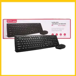 کیبورد و موس بی سیم تسکو مدل TKM 7018 - فروشگاه فراسیستم