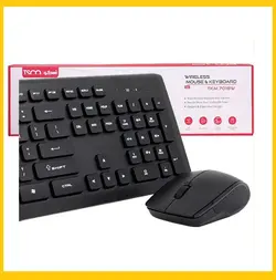 کیبورد و موس بی سیم تسکو مدل TKM 7018 - فروشگاه فراسیستم