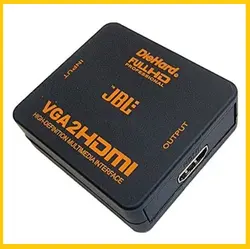 تبدیل VGA به HDMI جی بی ال مدل HV-2 - فروشگاه فراسیستم