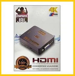 تبدیل VGA به HDMI جی بی ال مدل HV-2 - فروشگاه فراسیستم