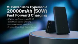 پاوربانک شیائومی ۲۰۰۰۰ma 50w