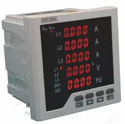 آمپرمتر دیجیتال سه فاز مدل PF-3AA33S - کیمیا دیجیتال
