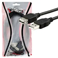 کابل افزایش طول ۱.۵ متری USB2.0 برند V-NET