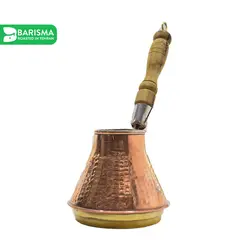 جذوه - قهوه جوش مسی ترک - 3 کاپ - فروشگاه قهوه باریسما