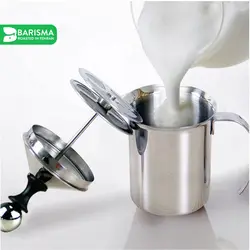فوم ساز استیل دستی | قهوه و تجهیزات کافیشاپ باریسما