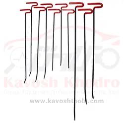 میله پی دی ار 55 پارچه با 5 گردون طرح سوئدی کیف نارنجی ساخت ترکیه