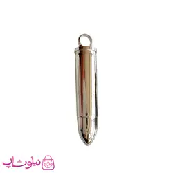 پلاک فشنگ نقره ای استیل کد 799