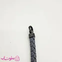 دستبند امگا کنفی طوسی با قفل مشکی مسترکپی