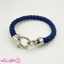 دستبند امگا برزنتی یا کنفی سرمه ای مسترکپی