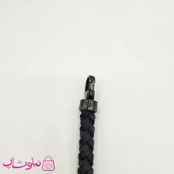 دستبند امگا کنفی مشکی با قفل مشکی مسترکپی