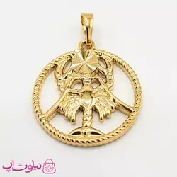 پلاک ماه تولد تیر ژوپینگ طرح خرچنگ