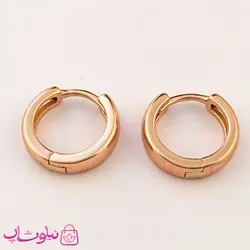 گوشواره زنانه حلقه ای ساده ژوپینگ کد 2200