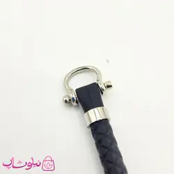 دستبند امگا رابر مشکی