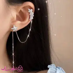 گوشواره دورگوش زنانه نگیندار (جفت)