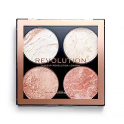 پالت هایلایتر رولوشن مدل Cheek Kit