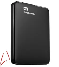 هارد اکسترنال وسترن دیجیتال مدل المنتس ظرفیت 1 ترابایت WD ELEMENTS 1TB