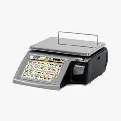 ترازو فروشگاهی لیبل پرینتر لمسی دیبال D900 بی ستون