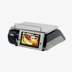 ترازو فروشگاهی لیبل پرینتر لمسی دیبال D900 بی ستون