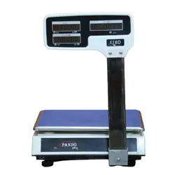 ترازو فروشگاهی ساده پاندو سه نمایشگر 40 کیلوگرم