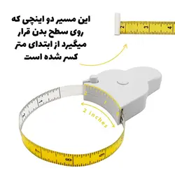 مشخصات، قیمت و خرید متر خیاطی قفل دار - کیان سما