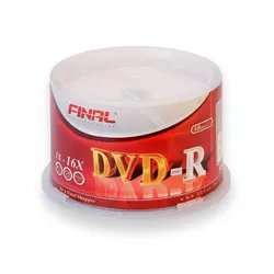 مشخصات، قیمت و خرید دی وی دی خام فینال مدل DVD-R بسته 50 عددی - کیان سما