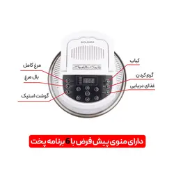 مشخصات، قیمت و خرید سرخ کن بلندا مدل HD131A - کیان سما