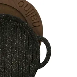 مشخصات، قیمت و خرید تابه گریل نالینو مدل Padela سایز 26 درب دار - کیان سما