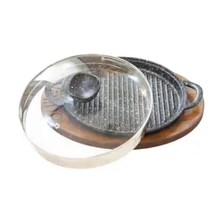 مشخصات، قیمت و خرید تابه گریل نالینو مدل Padela سایز 26 درب دار - کیان سما