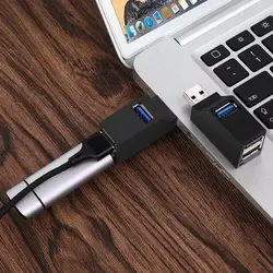 مشخصات، قیمت و خرید هاب 3 پورت USB3.0 مدل PRO2-U3 - کیان سما