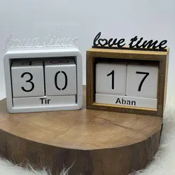 مشخصات، قیمت و خرید تقویم رومیزی مدل lovetime - کیان سما