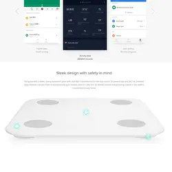 مشخصات، قیمت و خرید ترازو هوشمند شیائومی مدل XIAOMI Mi Body Composition Scale 2 - کیان سما