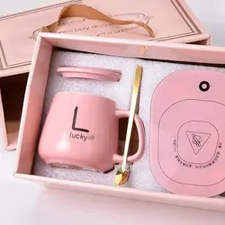 مشخصات، قیمت و خرید ماگ حرارتی لاکی مدل 1314 به همراه صفحه گرمکن هیتر برقی - کیان سما