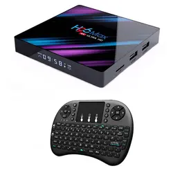 مشخصات، قیمت و خرید اندروید باکس H96 max مدل 4G/32G به همراه کیبورد i8 - کیان سما