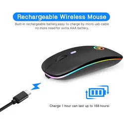 مشخصات، قیمت و خرید ماوس بی سیم شارژی مدل A2RGB - کیان سما