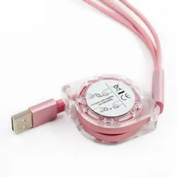 مشخصات، قیمت و خرید کابل تبدیل قرقره ای USBبهMicroUSB USB-C لایتنینگ مدل 3in1 - کیان سما